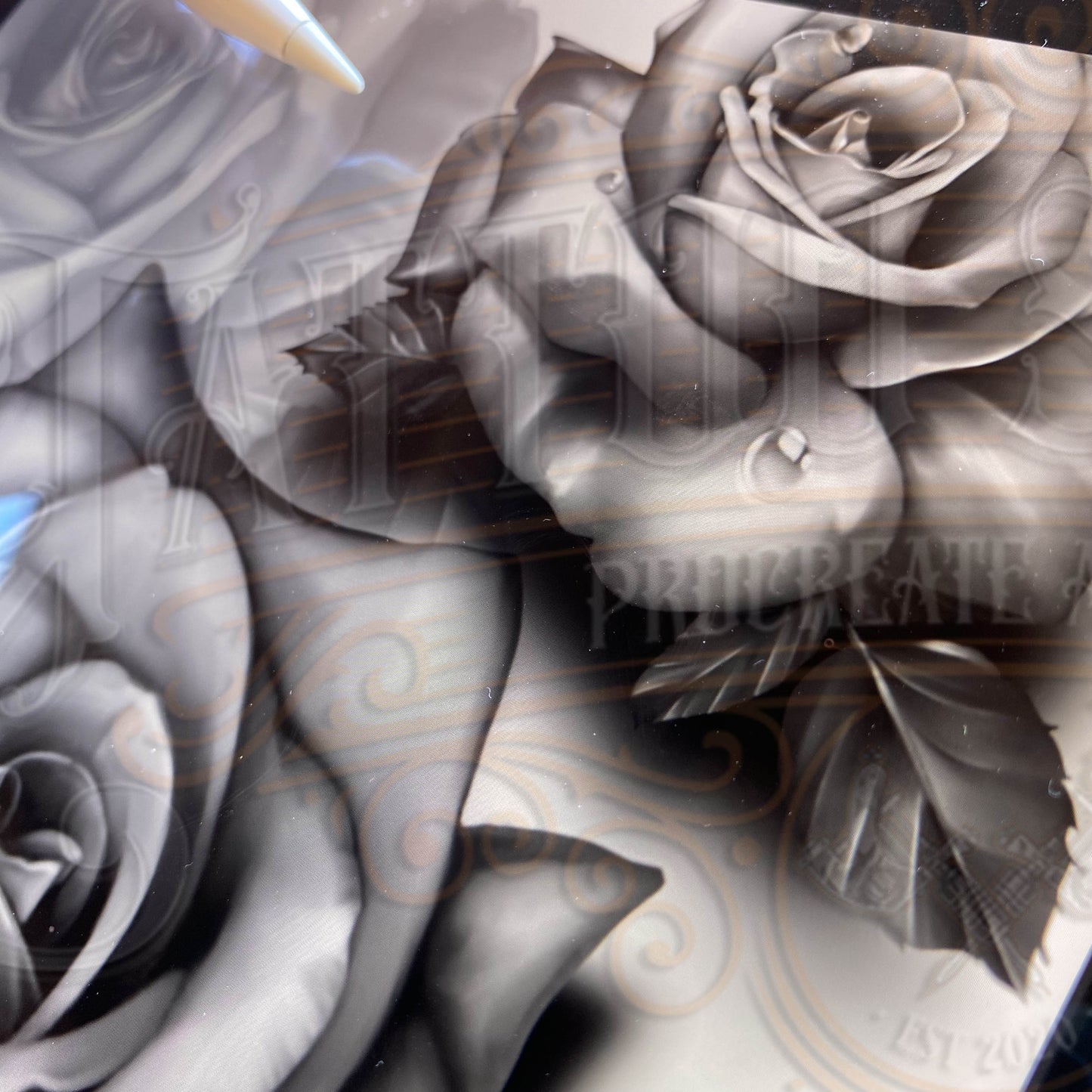22 realistic rose tattoo procreate brushes for iPad